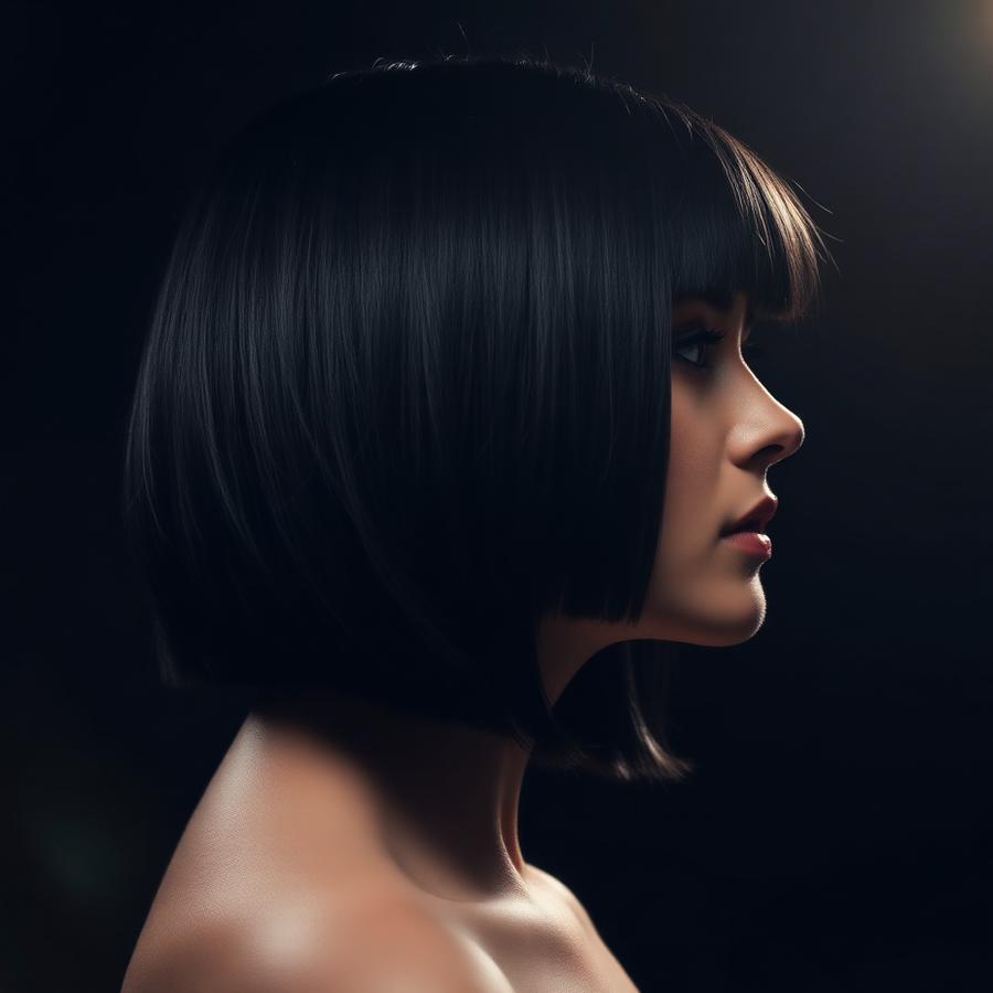 Sleek bob