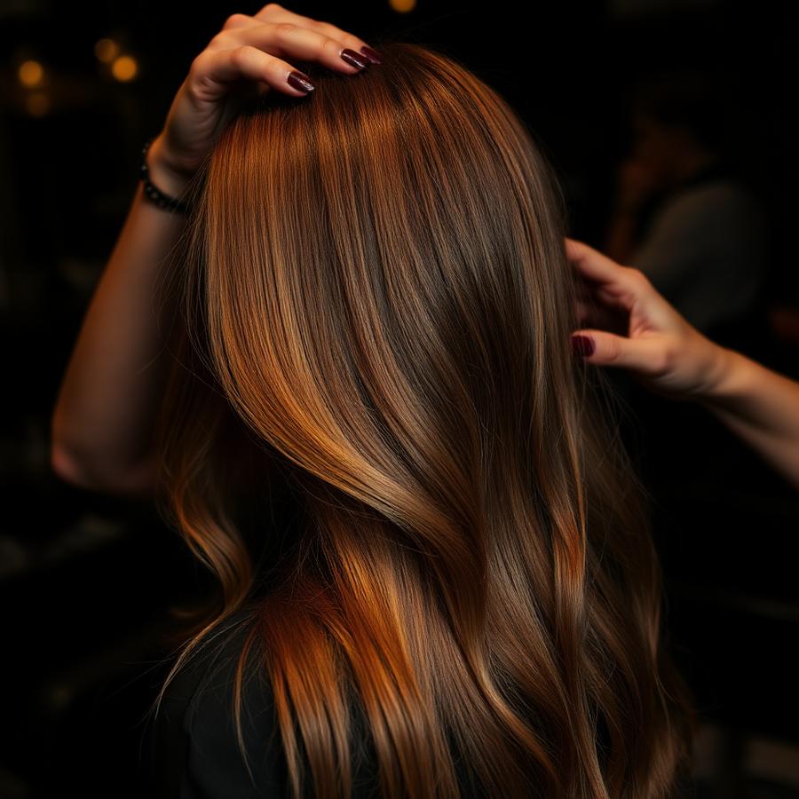 Copper highlights